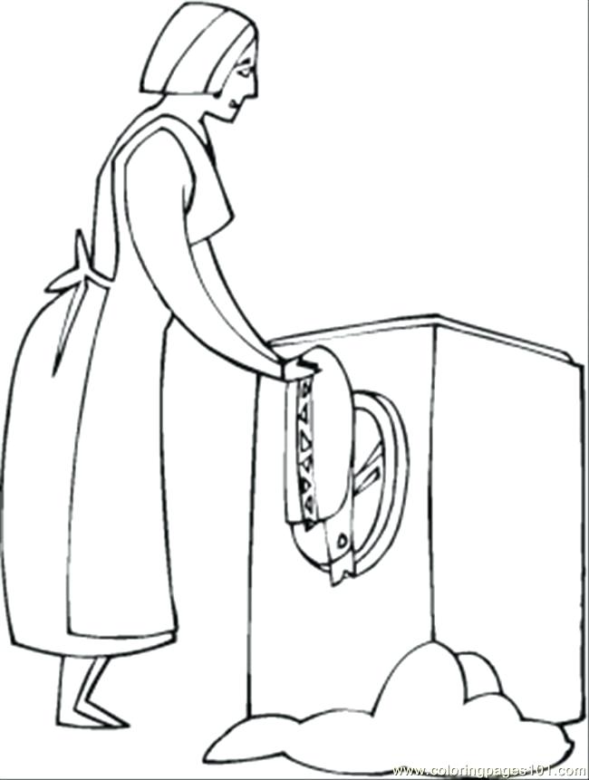 650x861 Vacuum Coloring Page Home Appliances Pages Major Appliances Home