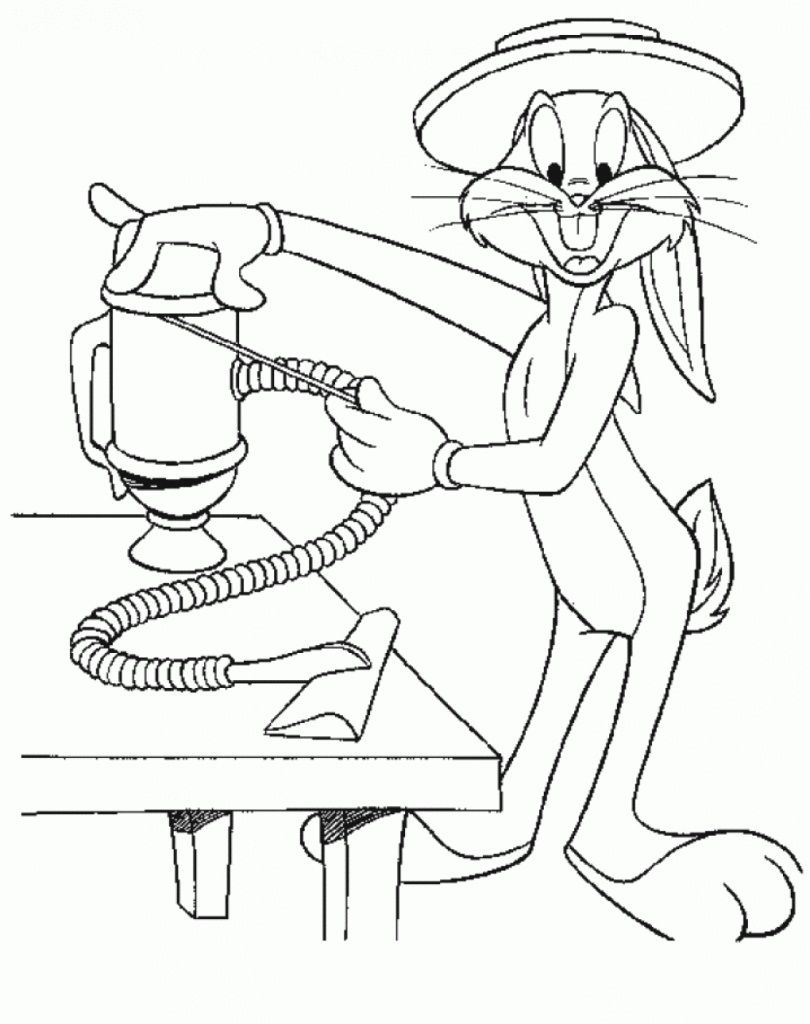 810x1024 Free Printable Bugs Bunny Coloring Pages For Kids Bugs Bunny