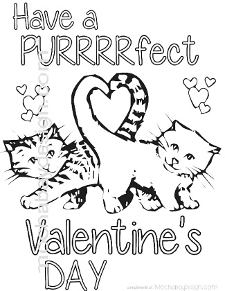 Valenitne Coloring Pages