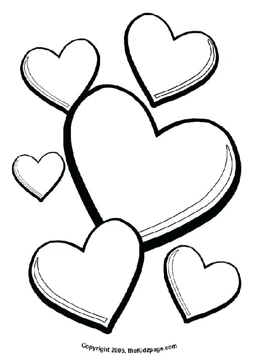 521x724 Human Heart Coloring Page Free Printable Valentine Coloring Pages