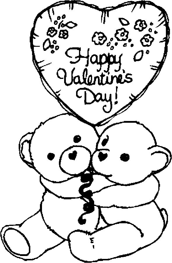 590x900 Valentine Coloring Pages Awesome Valentine Coloring Pages