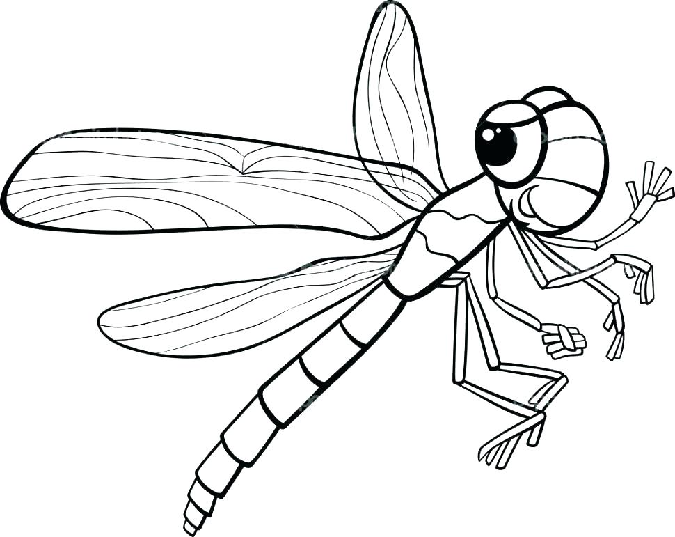 970x771 Coloring Pages Valentines Day Disney Dragonfly Page Simple Animal