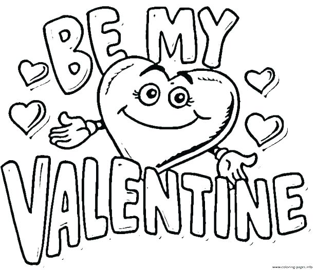 615x526 Valentines Coloring Pages Free Valentine Coloring Pages Love