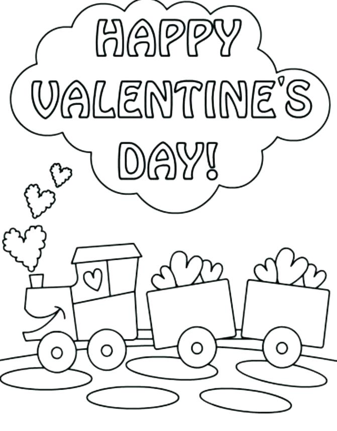 671x858 Preschool Valentine Coloring Pages Printable Valentine Coloring
