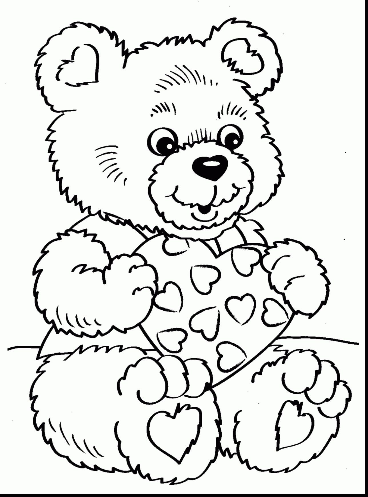 1288x1741 Inspiration Valentines Coloring Pages Pdf New Beautiful Valentine
