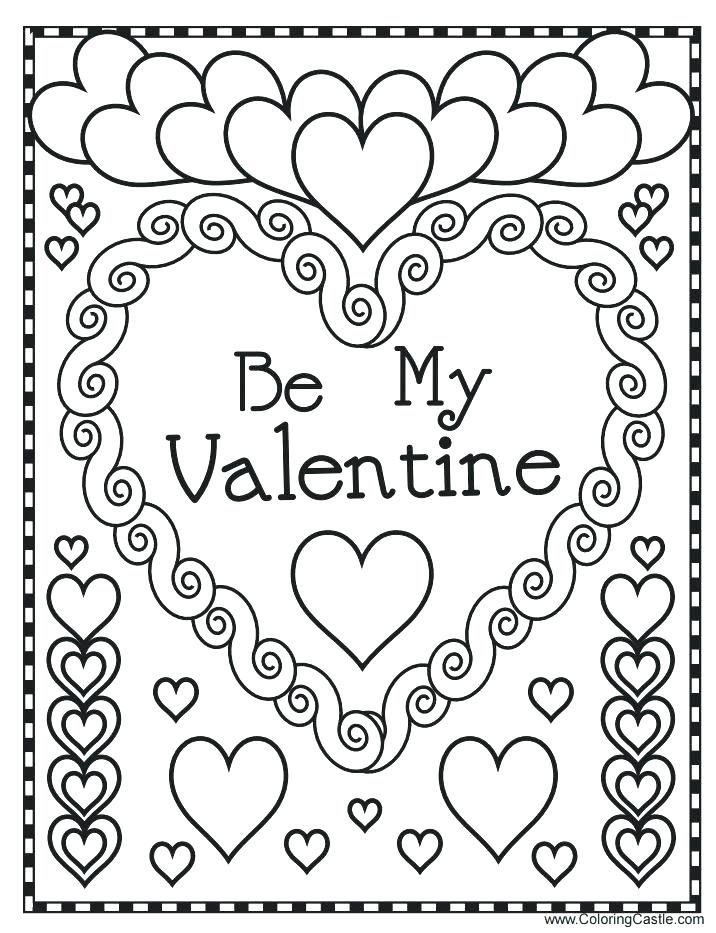 716x933 Hello Kitty Valentine Coloring Pages Printable Valentine Coloring