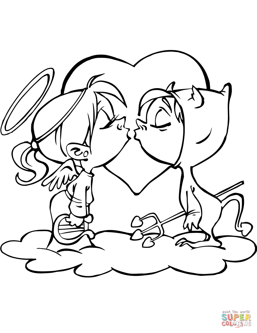 1005x1300 Cupid Bear Kids Valentine Coloring Pages Printable Valentines Fair