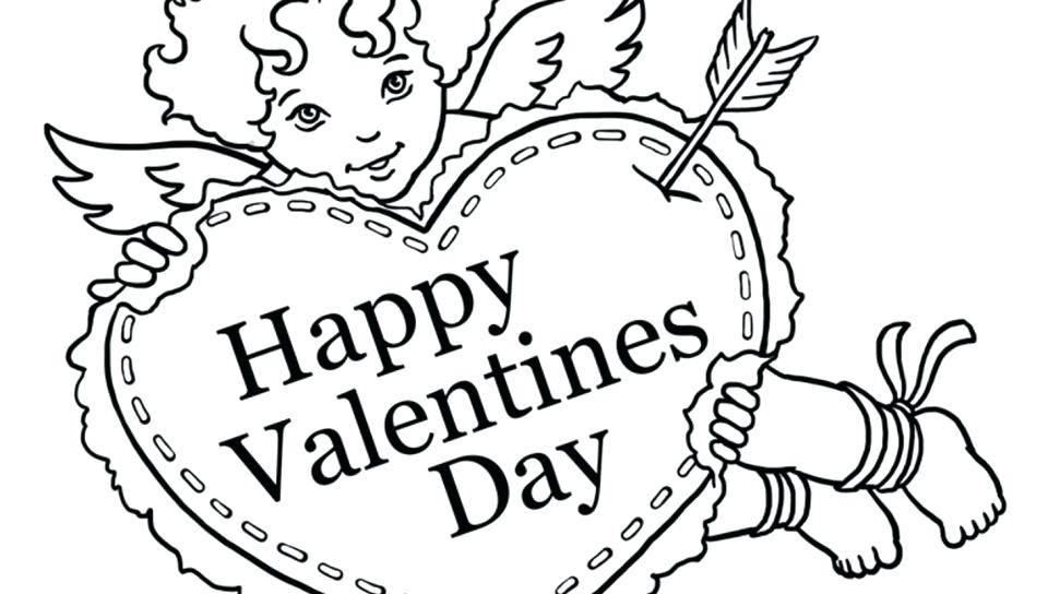 960x544 Cupid Coloring Pages Valentines Cupid Coloring Pages Free For Boys