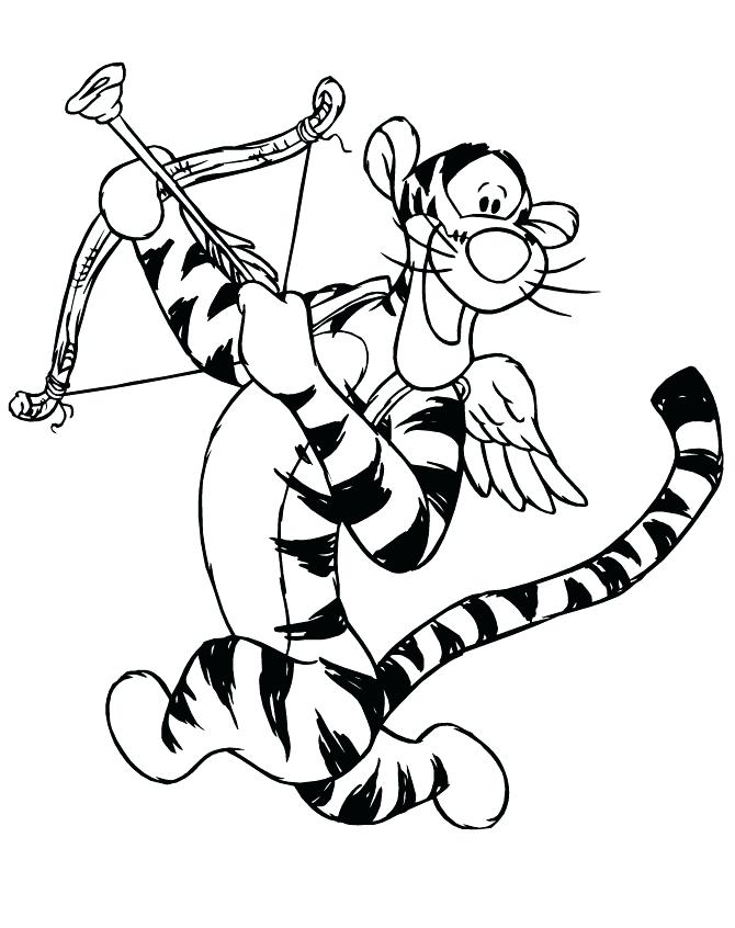 670x846 Cupid Coloring Pages