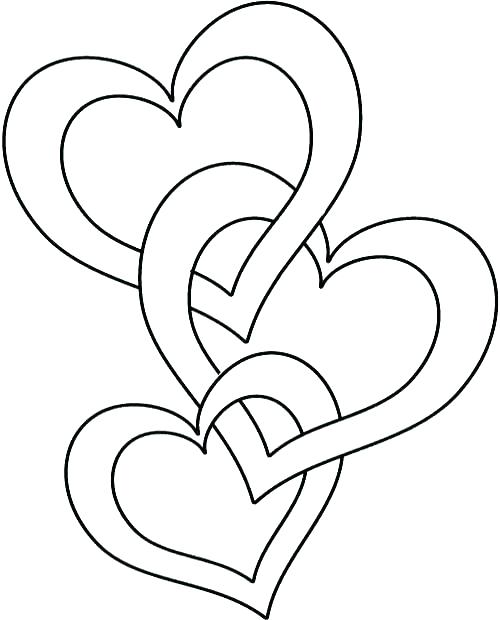 500x620 Love Coloring Pages For Adults Valentine Heart Coloring Pages