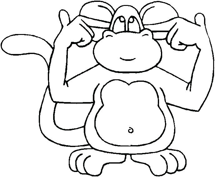 688x567 Bible Coloring Pages Valentines Day Best Monkeys Images On Kids