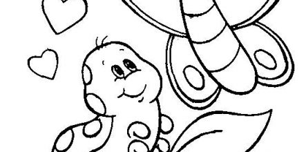 443x220 Valentine Disney Coloring Pages 19819