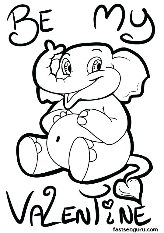 539x765 Color Pages Valentines Printable Valentine Coloring Pages Monkey
