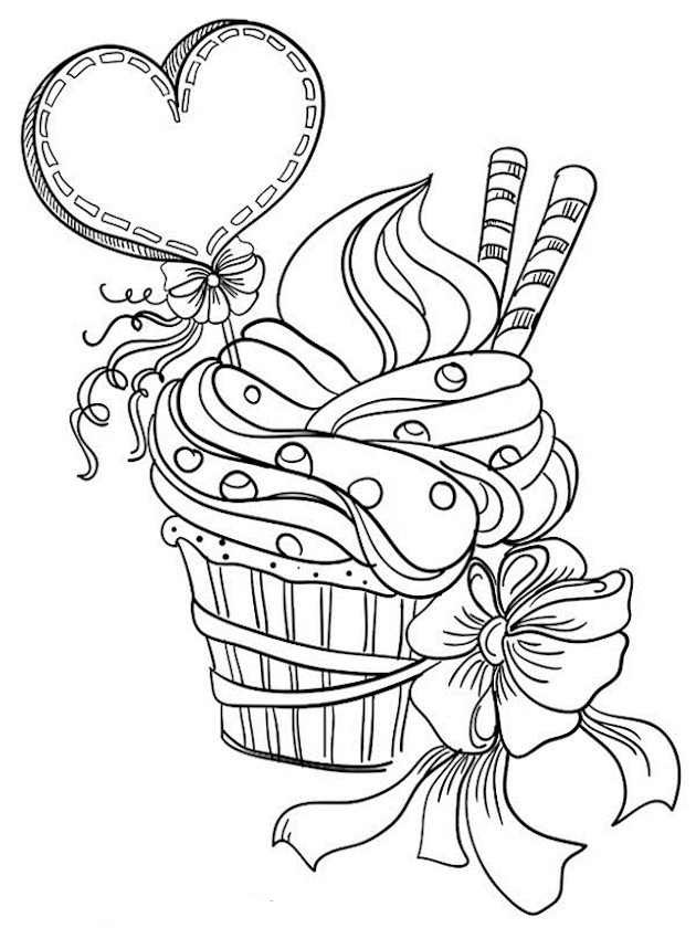 630x840 Valentines Day Coloring Pages For Adults