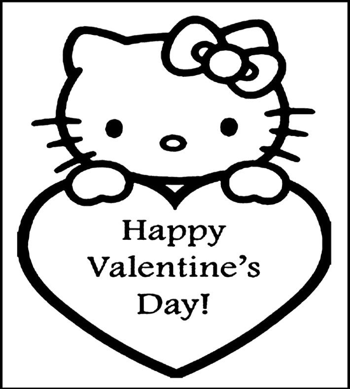 710x790 Valentines Day Coloring Pages For Mom Valentines Day