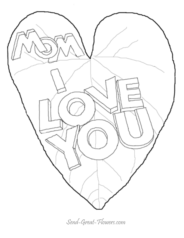 612x792 Mother Day Coloring Pages Coloring Point Coloring Point Valentines