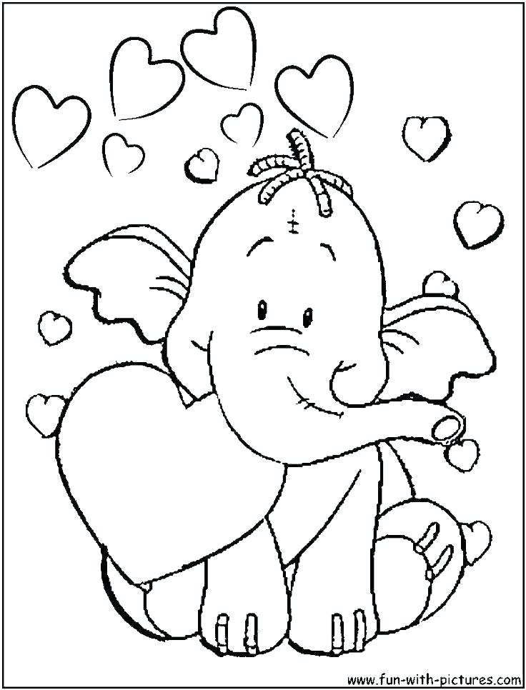 736x966 Preschool Valentine Coloring Pages Free Valentines Day Coloring