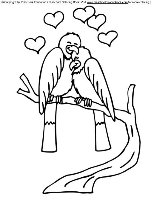 506x660 Attractive Ideas Valentine Day Color Pages Preschool Coloring
