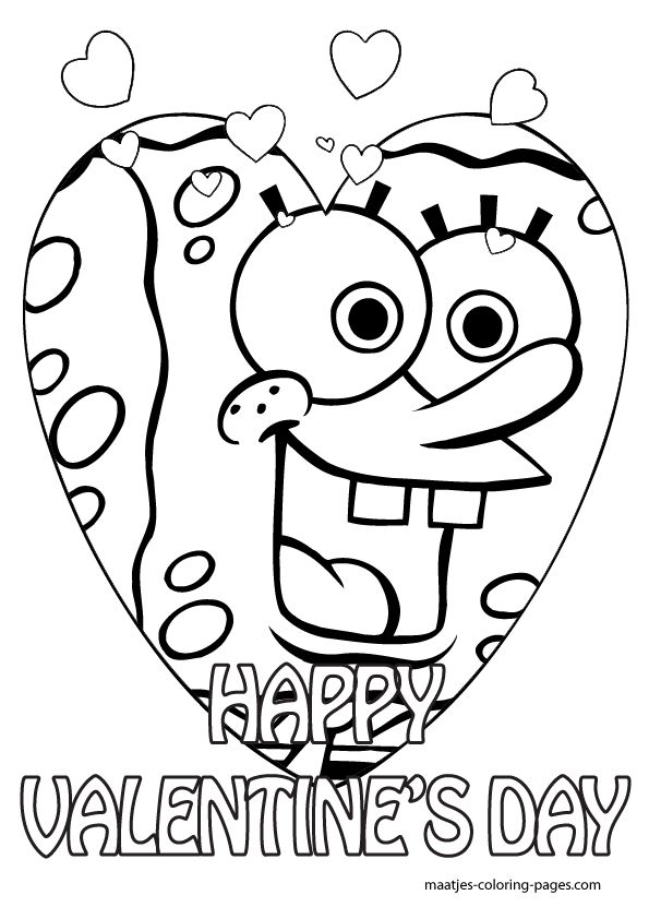 Valentines Day Coloring Pages For Toddlers