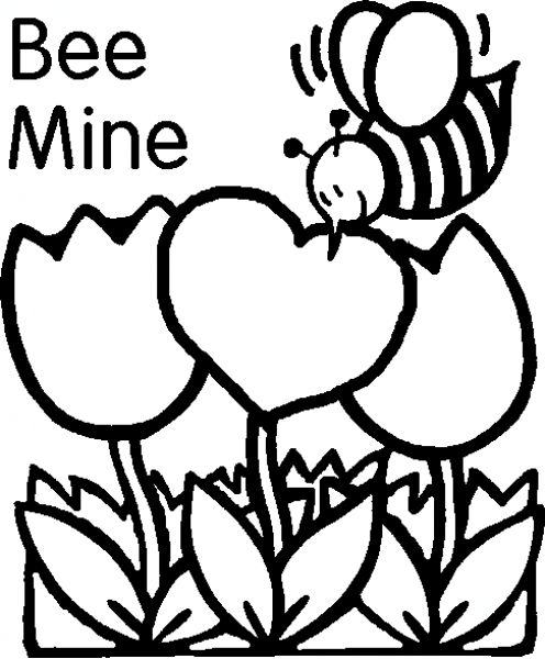 496x600 Free Printable Valentines Day Coloring P Inspirational Free