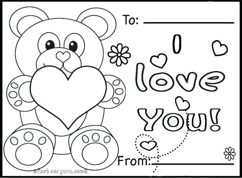 837x616 Valentine Hearts To Color