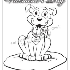 268x268 Valentines Day Coloring Book Pages Az Coloring Pages Valentines