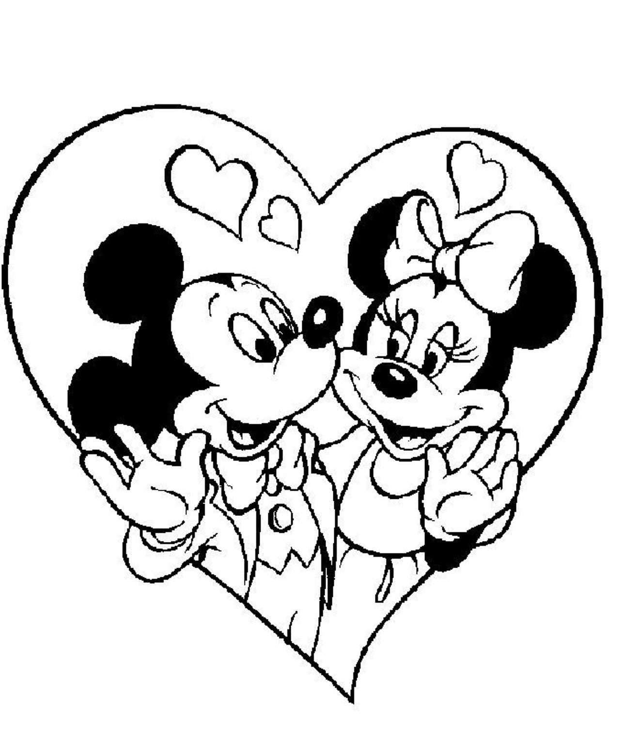1323x1512 Disney Trend Valentines Day Online Coloring Pages