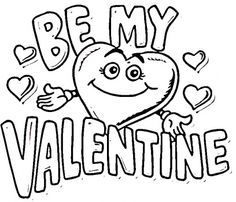 236x202 Valentine Coloring Pages, Valentines Day Coloring Pages, Hearts
