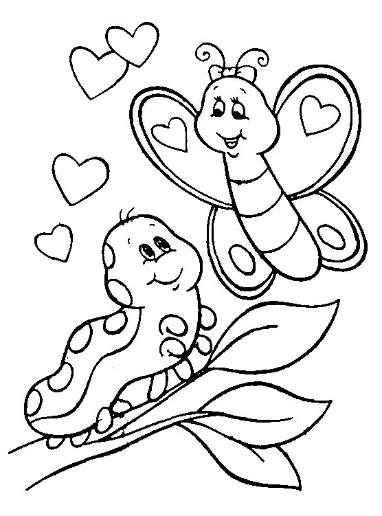 556x751 Colour Pages Free Valentine Coloring Pages Cute Coloring Pages