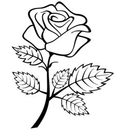 236x280 Roses Coloring Pages Valentines Day Rose Coloring Pages