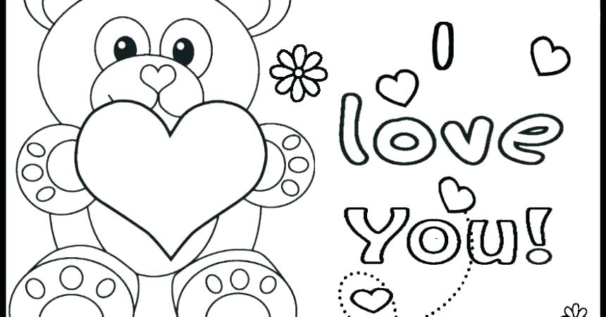 860x450 Happy Valentines Day Hearts Coloring Pages Christian Valentine