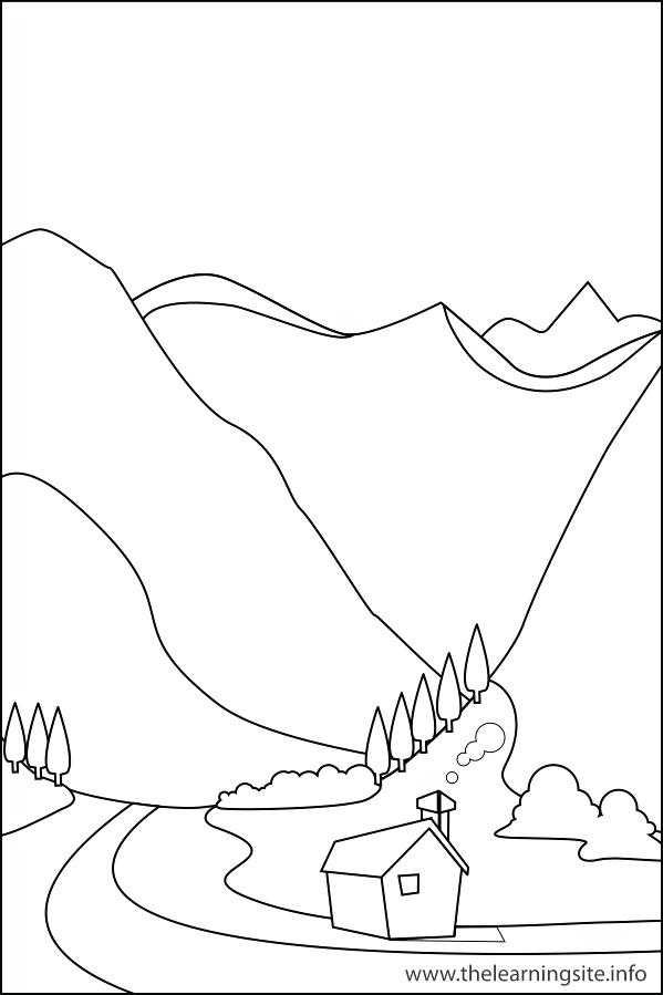 599x899 Valley Coloring Pages Valley Coloring Pages Free Coloring Free