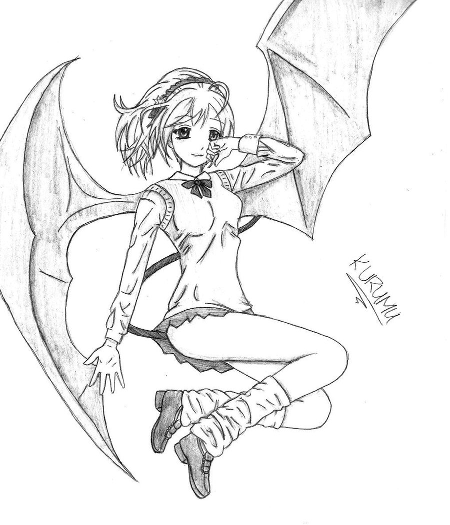 900x1051 Rosareo Vampire Anime Coloring Rosario Pages