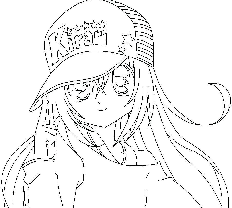 952x854 Valuable Rosario Vampire Coloring Pages Anime Girl Photos Wearing