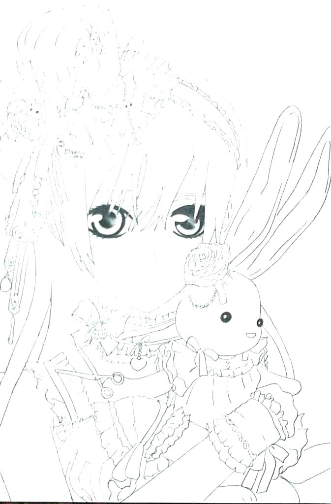 673x1024 Anime Coloring Pages Online Vampire Coloring Pages Vampire Knight
