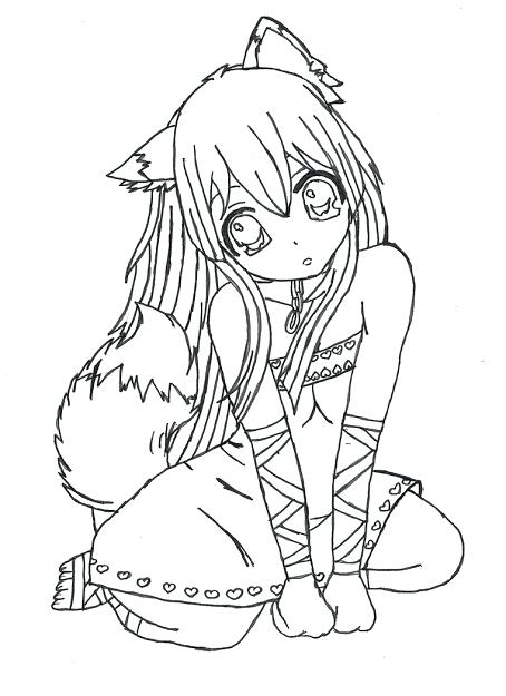 454x625 Anime Girls Coloring Pages Anime Girls Coloring Page Best Shots