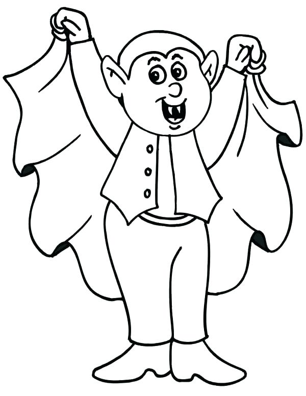 600x776 Vampire Bat Coloring Page Printable Coloring Vampire Coloring