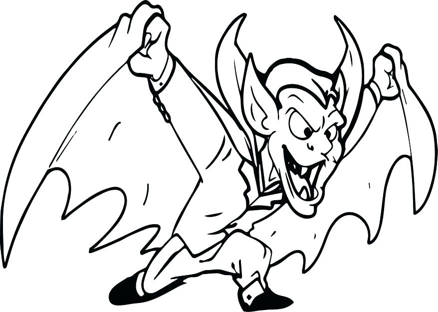 878x625 Vampire Bat Coloring Page Vampire Bat Coloring Page Vampire