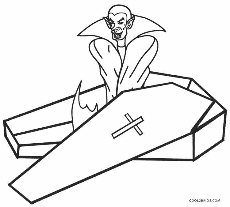 750x676 Printable Vampire Coloring Pages For Kids Cool2bkids