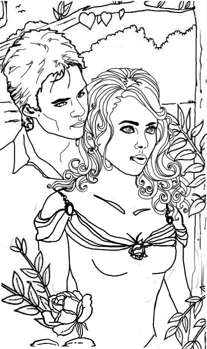 414x698 Vampire Coloring Pages 2