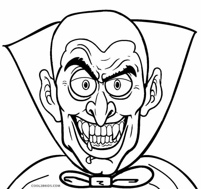 680x640 Vampire Coloring Pages To Print Printable Vampire Coloring Pages