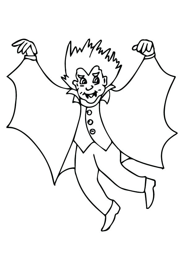 595x842 Vampire Coloring Pages Printable Coloring Pages For Kids Girl