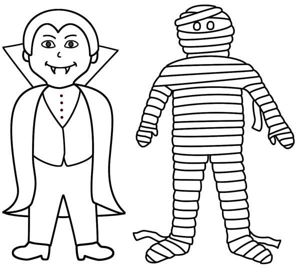 600x536 Vampire Pictures To Color