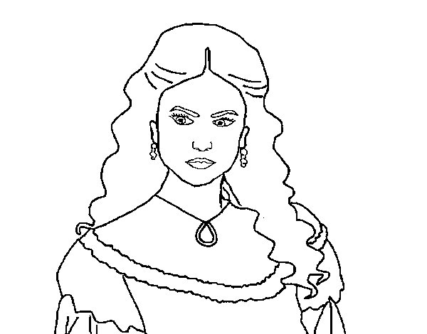 600x470 Vampire Diaries Coloring Pages Online Katherine Pierce