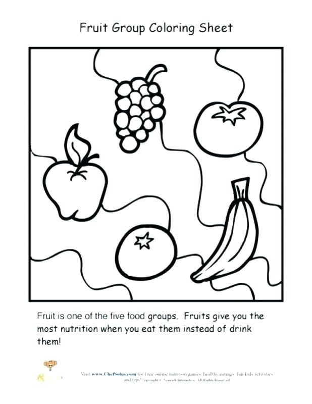 618x800 Free Coloring Pages Food Page Throughout Nutrition Sheets Book