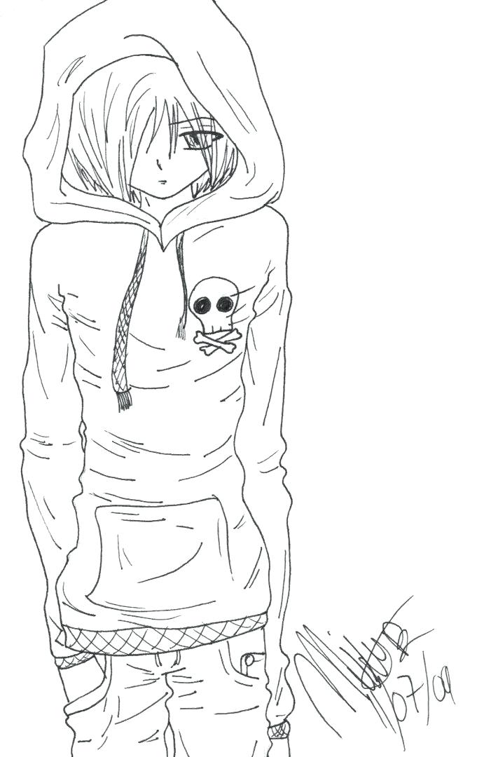 681x1080 Anime Coloring Pages Printable For Kids Vampire Girl 2 Fairy Cute