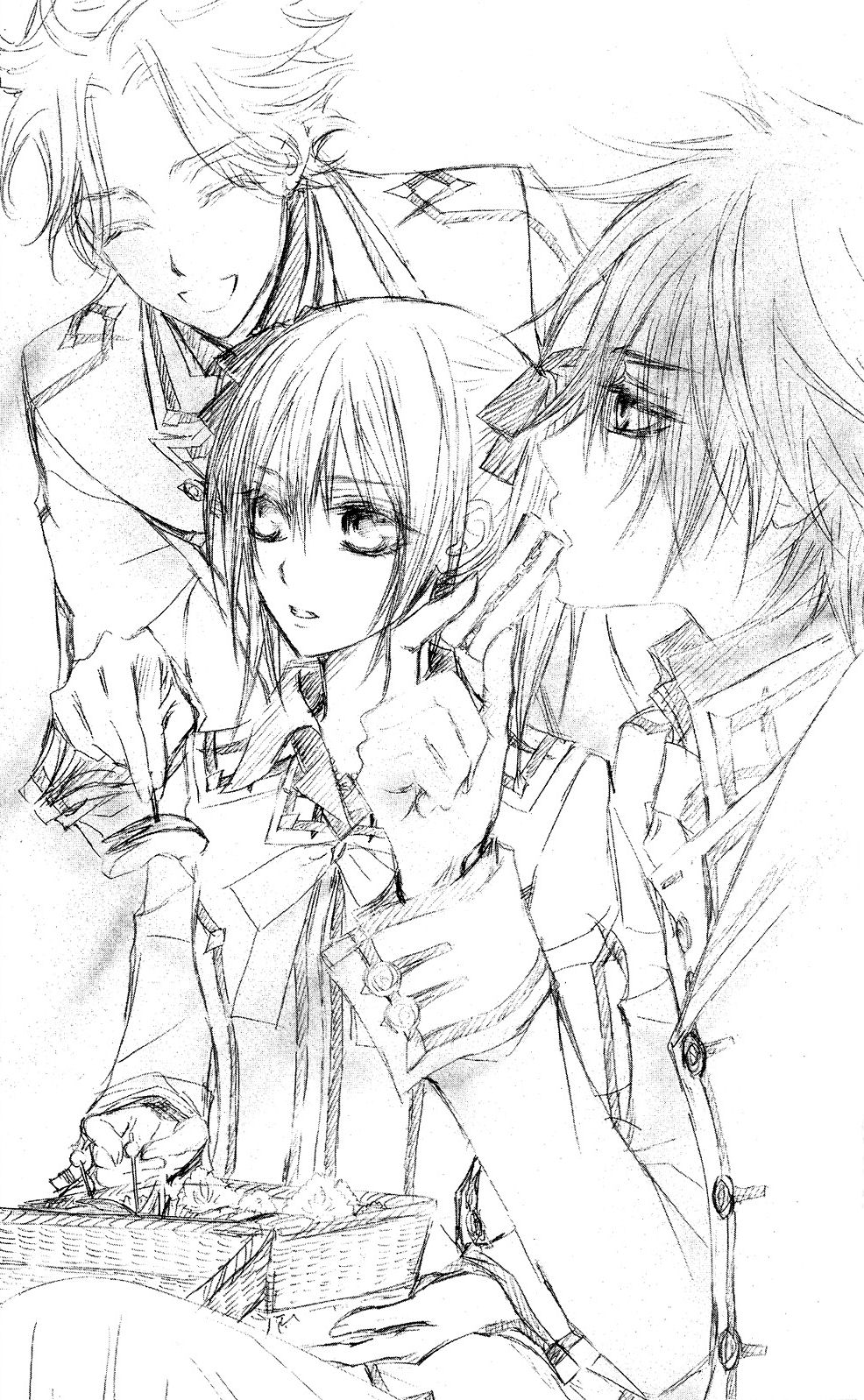 986x1598 Chibi Vampire Coloring Pages