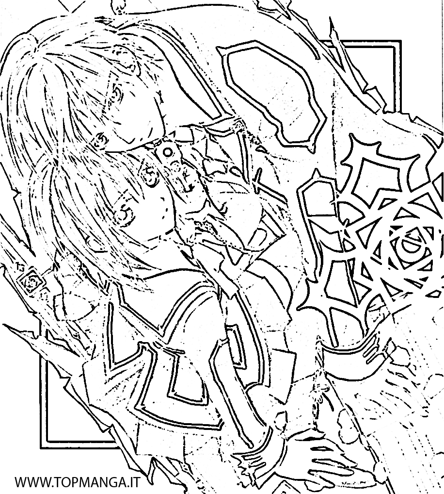 916x1018 Anime Vampire Knight Coloring Pages, Gallery Images