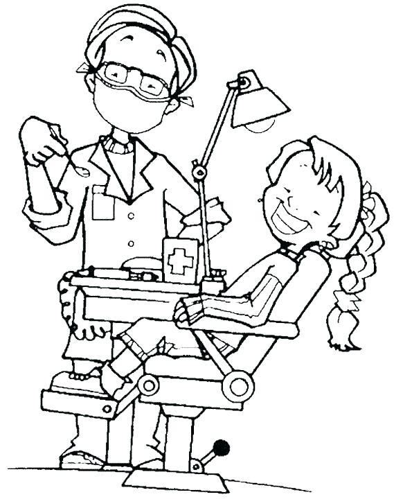 595x720 Teeth Coloring Page Brushing Teeth Coloring Pages And Tooth Page