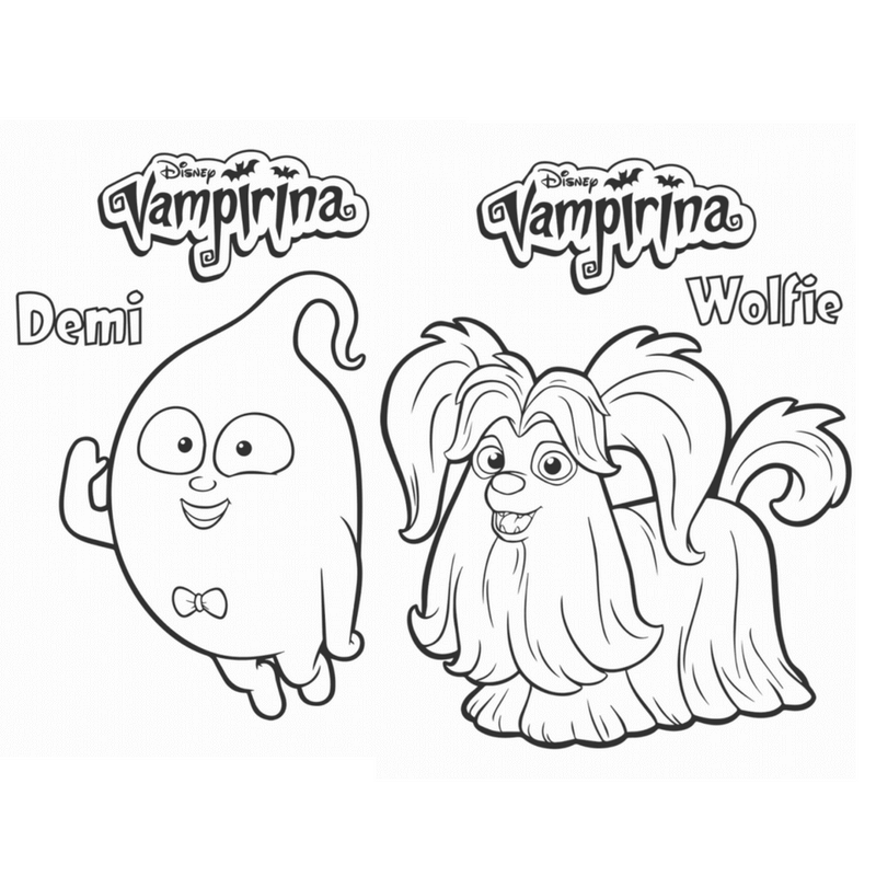 Vampirina Coloring Pages